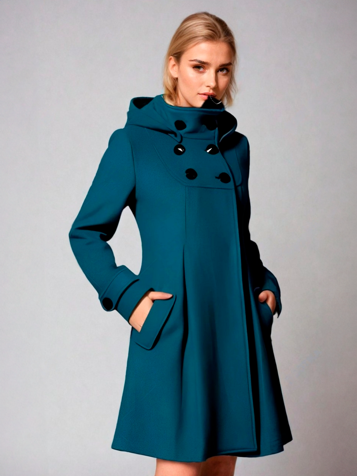 AKEEM - SOPHISTICATED WINTER COAT WITH POCKETS
