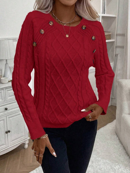 LISA - CABLE KNIT SWEATER