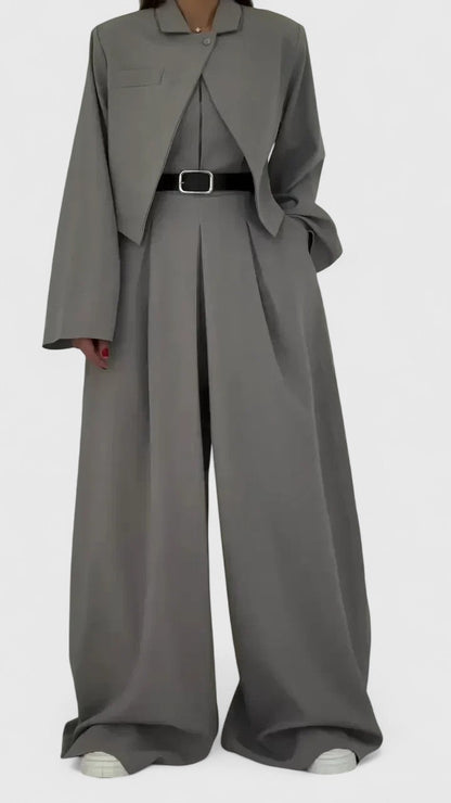 Anne | Elegant Jumpsuit Set with Blazer