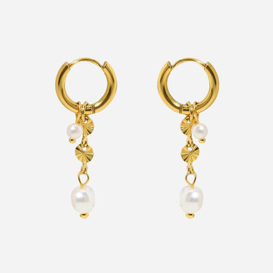 Lyannette | Sunburst Earrings 18K Gold