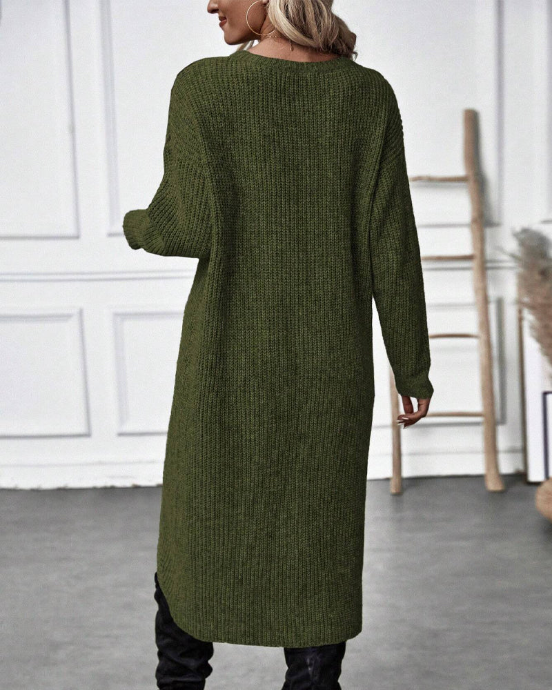 Addison™ - Irregular Style Sweater Dress