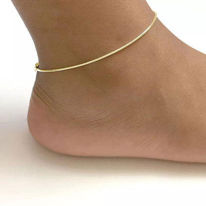 Shanileigh | Pink Anklet 18K Gold