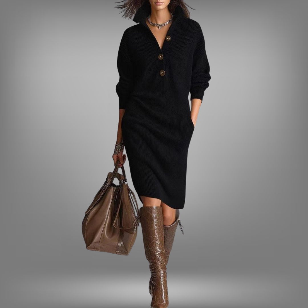 Jane Warm Knit Dress