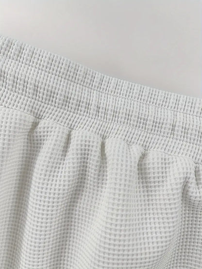 MARCUS – TEXTURED RELAXED-FIT LOUNGE PANTS