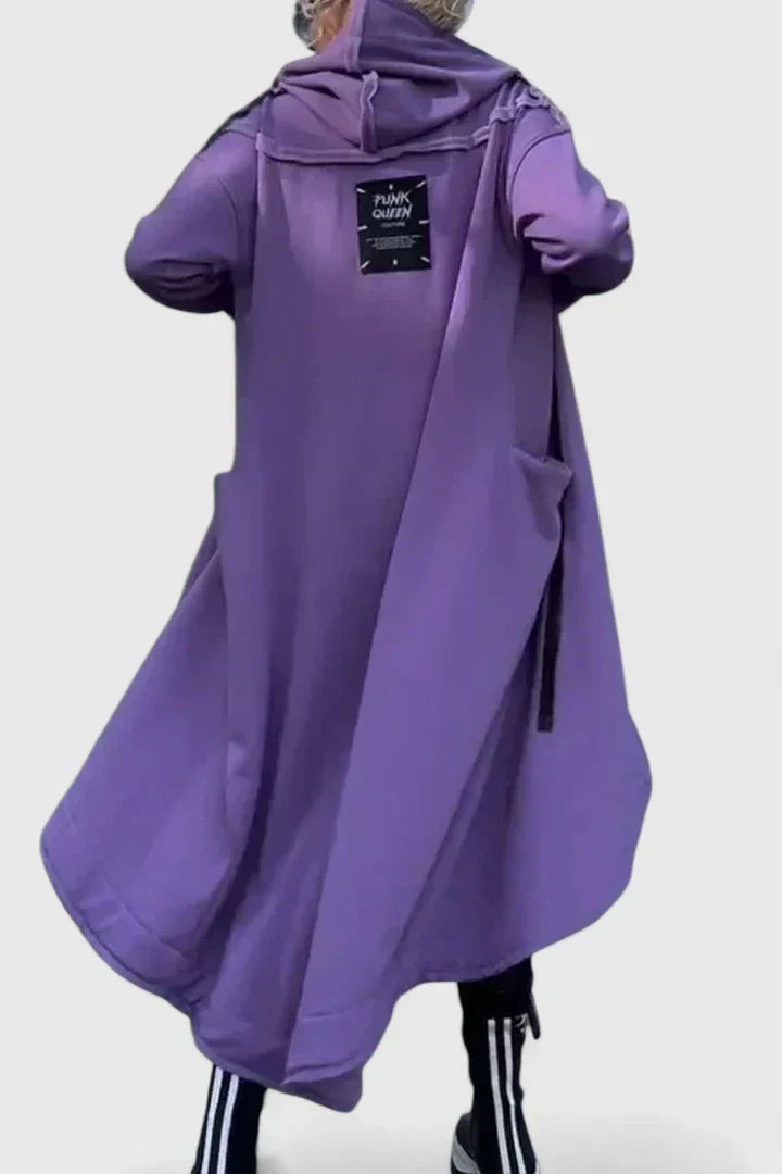 Jessamine - Side Zip Hooded Cardigan