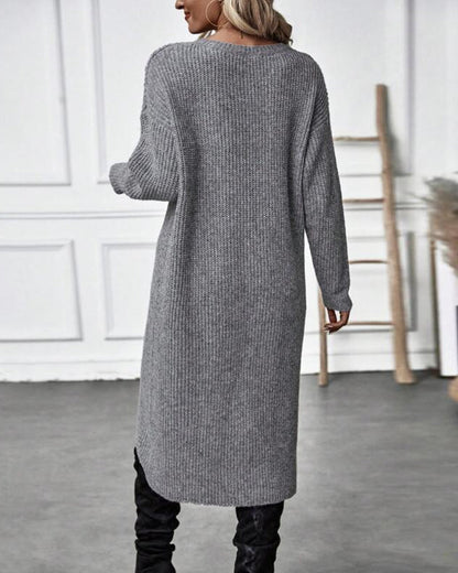 Addison™ - Irregular Style Sweater Dress