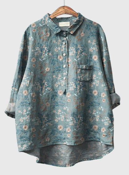 Kate™ | Vintage Floral Blouse