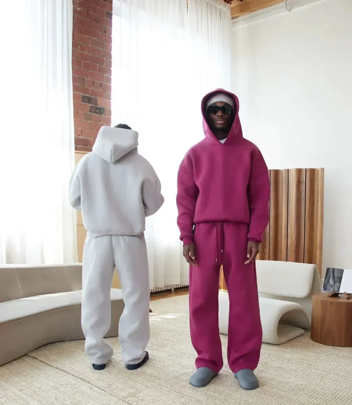 BRENT - STREETWEAR BOXY HOODIE AND PANTS