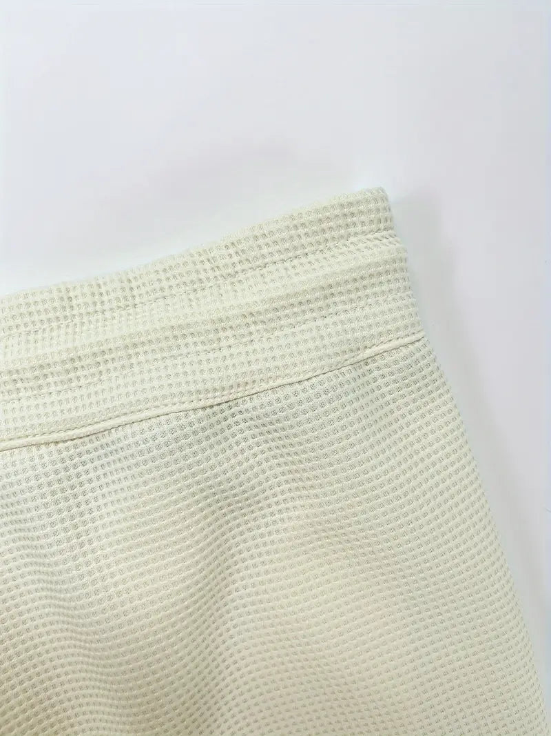 MARCUS – TEXTURED RELAXED-FIT LOUNGE PANTS