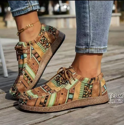 ADELINE – VIBRANT PATCHWORK COMFORT SNEAKERS