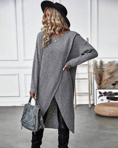 Addison™ - Irregular Style Sweater Dress