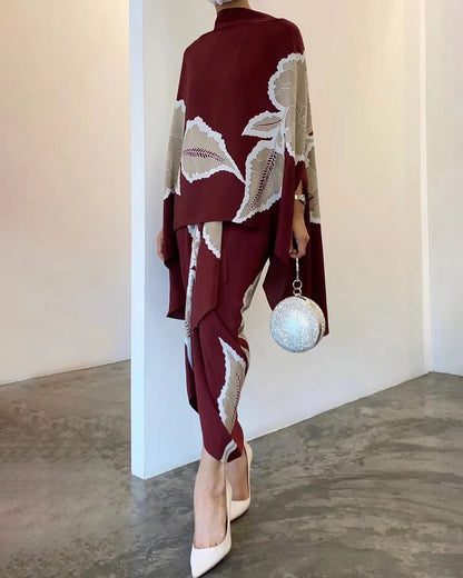 ALTHEA – STYLISH PRINTED LOOSE SUIT