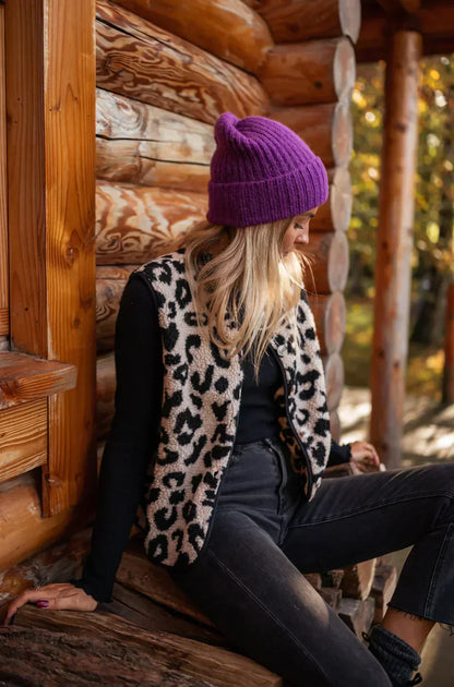 ROANNE - BOLD FELINE CHIC VEST