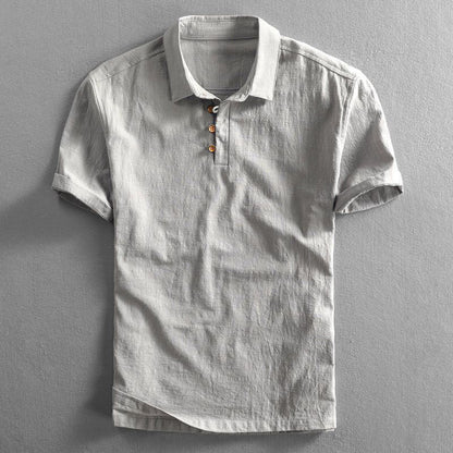 AGASSI - HERITAGE LINEN CASUAL TOP