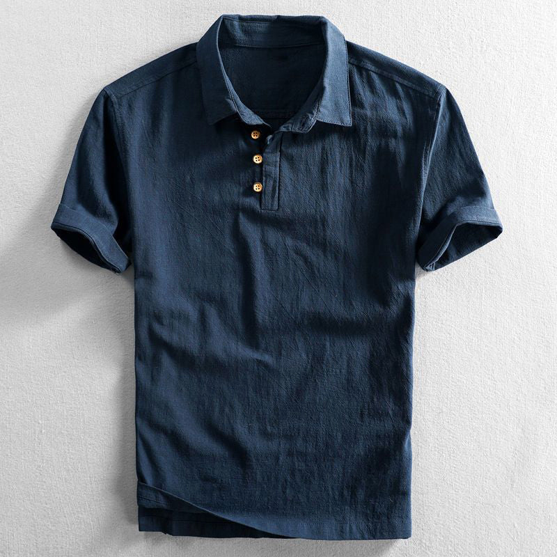 AGASSI - HERITAGE LINEN CASUAL TOP