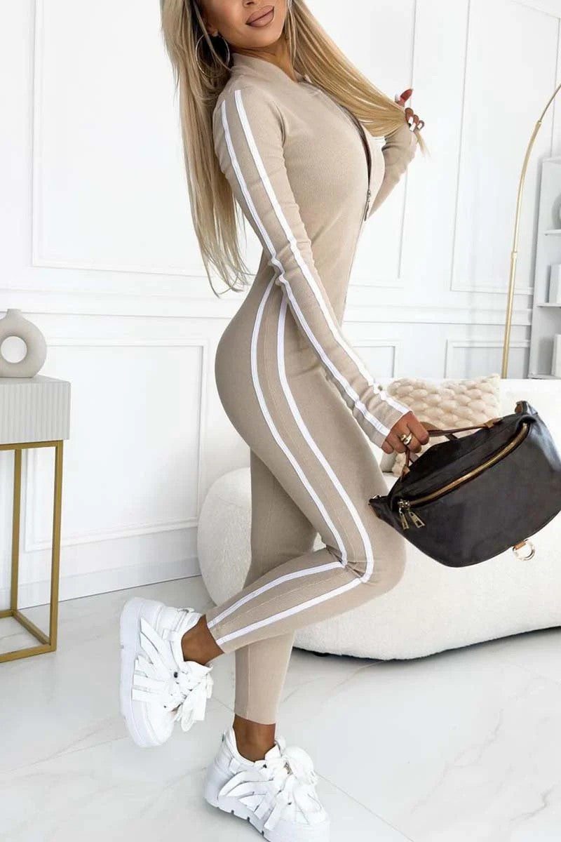 BETTY - SIDE STRIPED JUMPSUIT