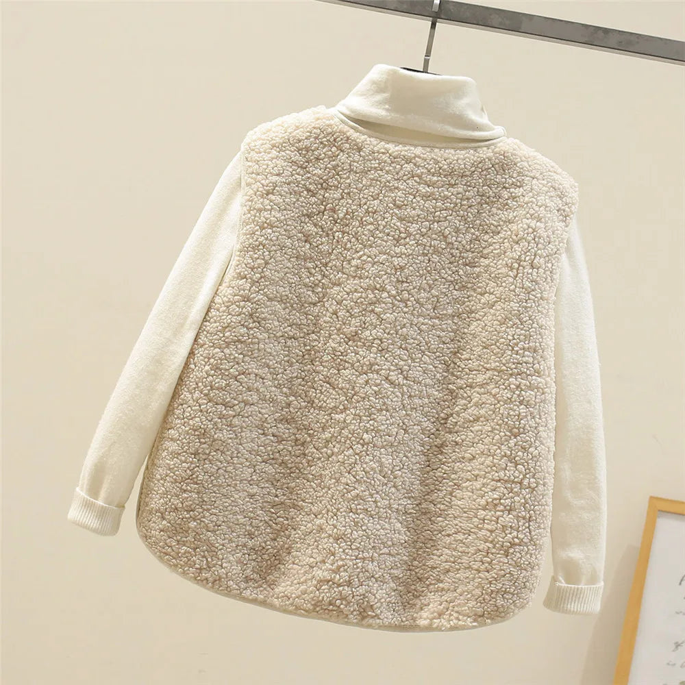 AMANDA – COZY BUTTON-UP VEST