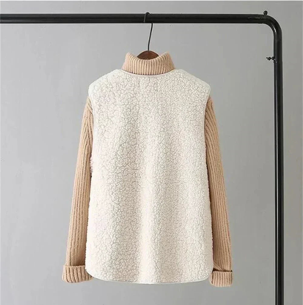AMANDA – COZY BUTTON-UP VEST