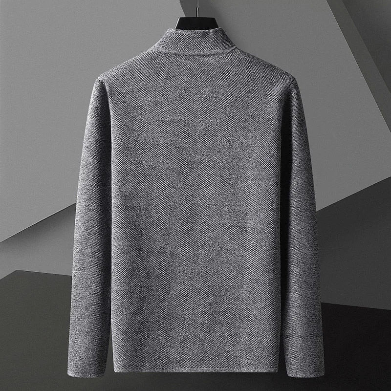 ETHAN – MINIMALIST KNIT BUTTON-UP CARDIGAN