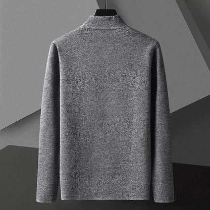 ETHAN – MINIMALIST KNIT BUTTON-UP CARDIGAN