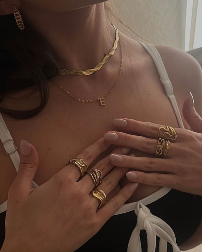 Jaylinette | Big Ring 18K Gold