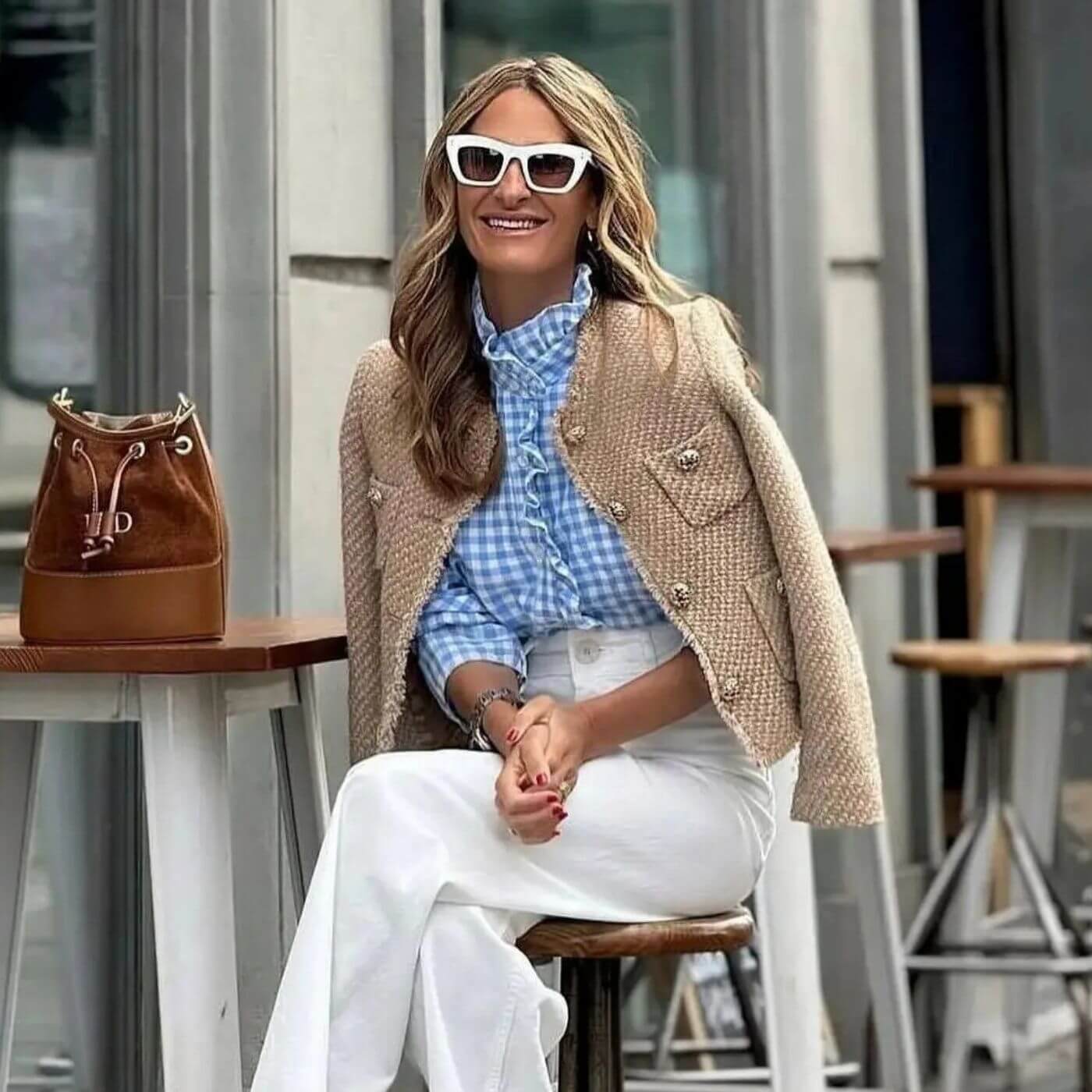 AITANA - TAILORED TWEED JACKET
