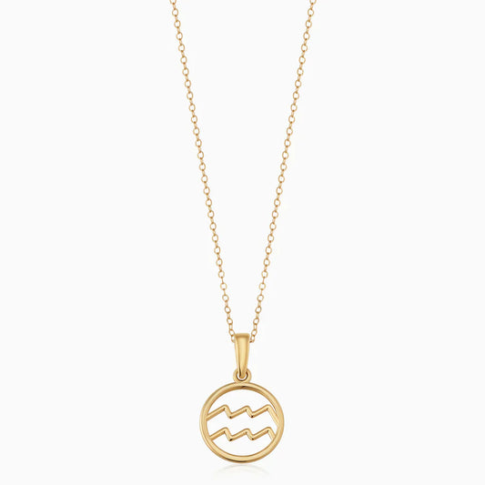 Rosalyette | Zodiac Sign Necklace 18k Gold