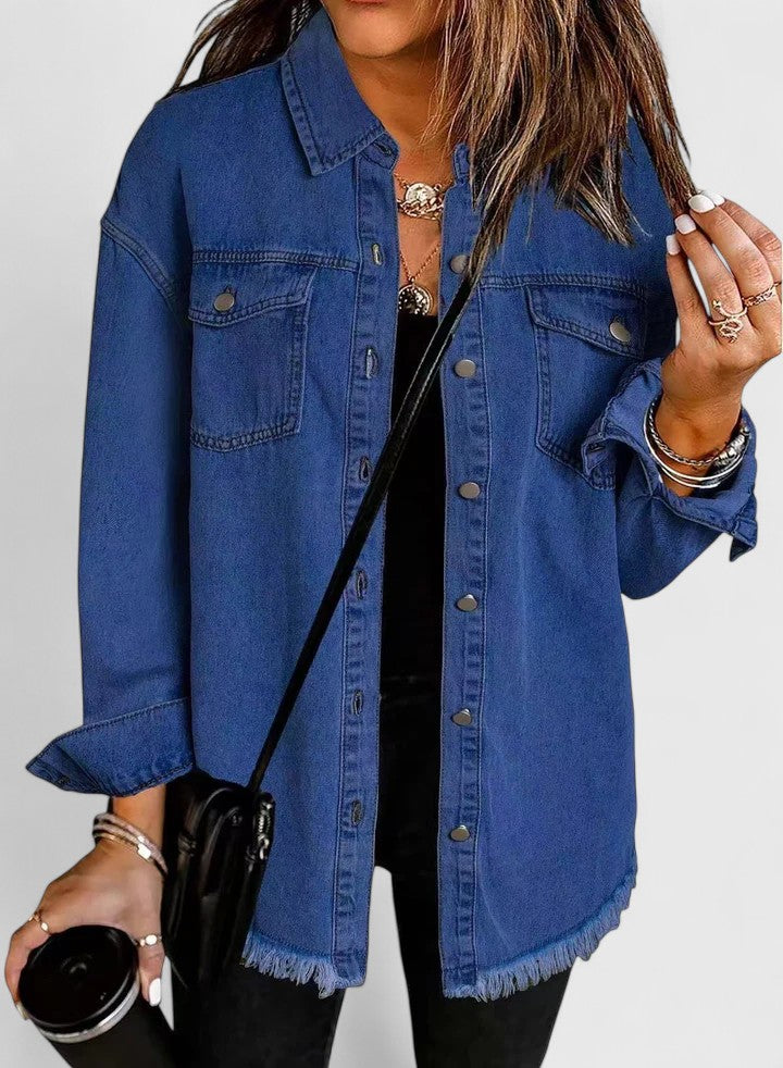 Rihanna | Sophisticated Denim Jacket