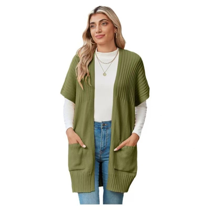 CASSAVA™ | Lightweight Open-Front Knit Cardigan