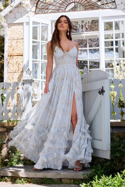 BLANCAFLOR - CHARMING FLORAL MAXI DRESS