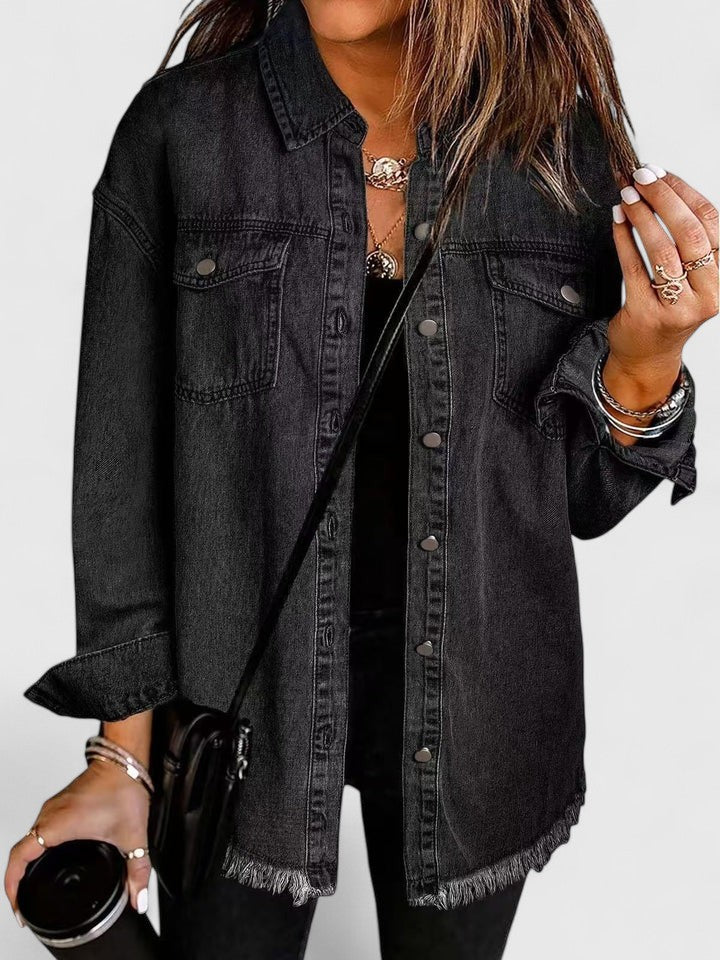 Rihanna | Sophisticated Denim Jacket