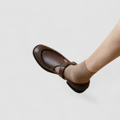 Zhelynne | Orthopedic Square-Toe Mary Jane Shoes