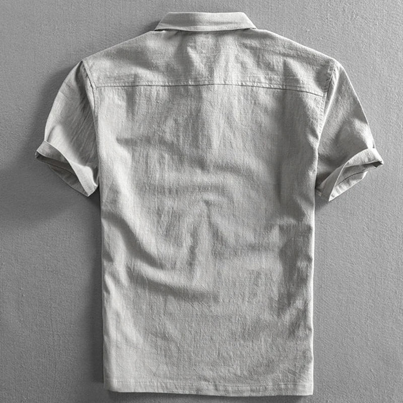 AGASSI - HERITAGE LINEN CASUAL TOP