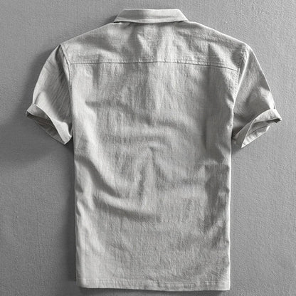 AGASSI - HERITAGE LINEN CASUAL TOP