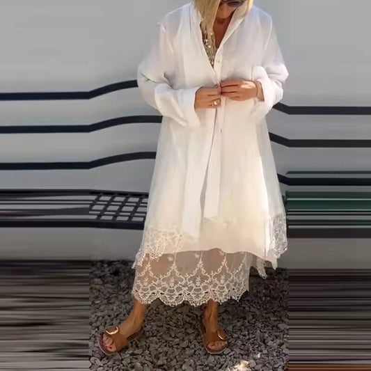 ALMERAY - ELEGANT LACE DRESS SET