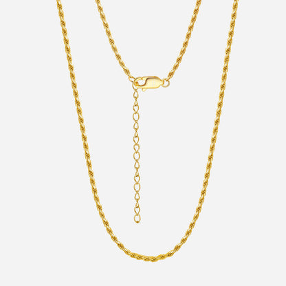 Mikalynne | Rope Chain 18K Gold