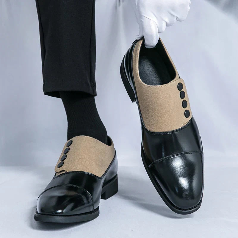 Alessandro Verdi Leather Derby Shoes