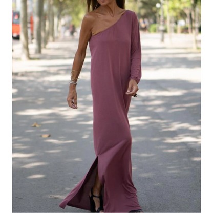 Aiden™ - Elegant One-Shoulder Dress