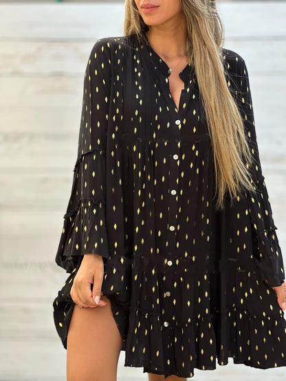 ARMEENA - MODERN FLARE LOOSE FIT DRESS
