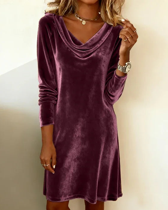 Frosina Velvet Dress