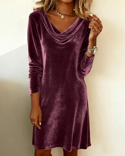 Frosina Velvet Dress