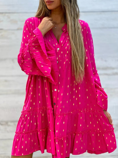 ARMEENA - MODERN FLARE LOOSE FIT DRESS