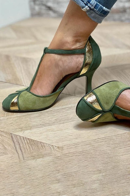 Alona | Patchwork Pumps