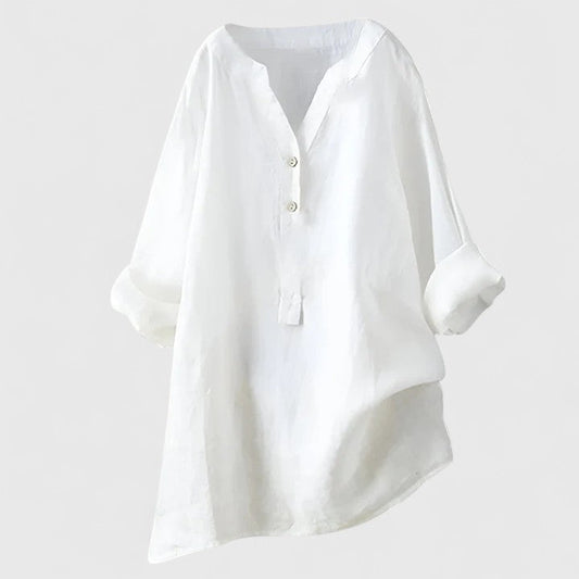 Larienne | Elegant Button-Front Shirt