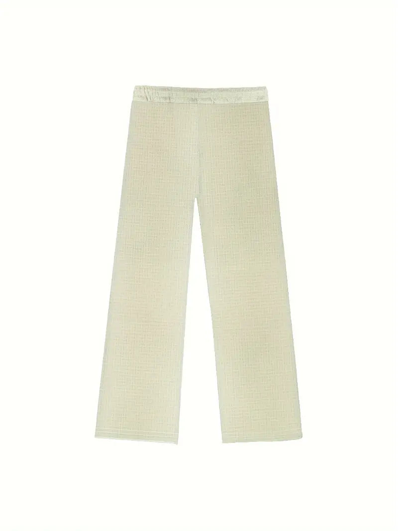 MARCUS – TEXTURED RELAXED-FIT LOUNGE PANTS