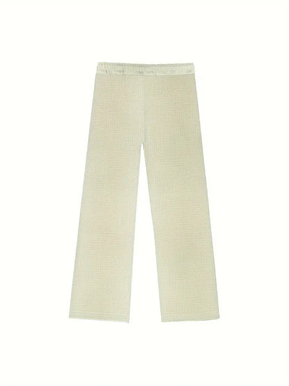 MARCUS – TEXTURED RELAXED-FIT LOUNGE PANTS