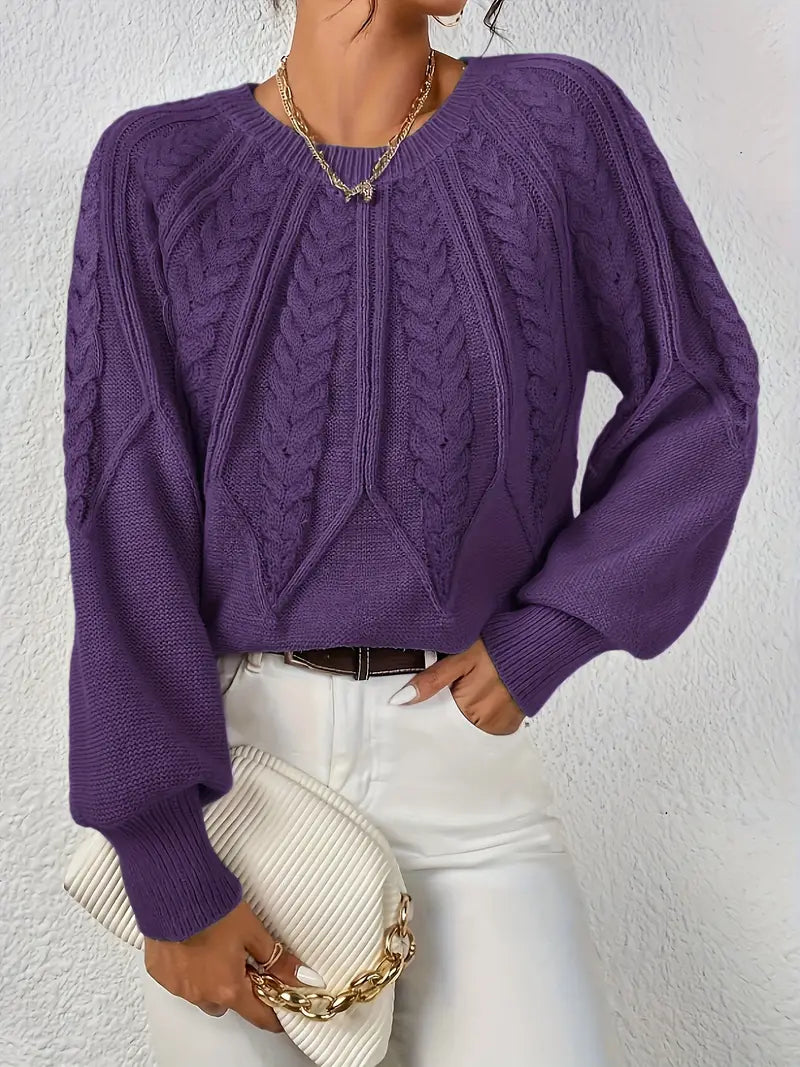 BRIELLA - SWEET KNOTTED THREAD PULLOVER