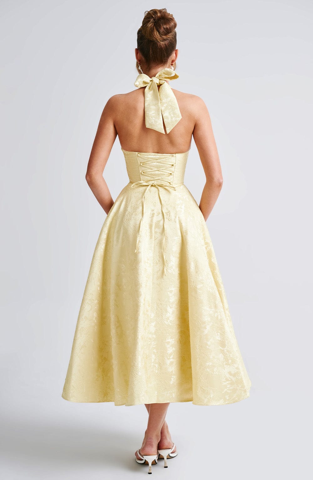ALMIRA - SWEETHEART VINTAGE MIDI DRESS