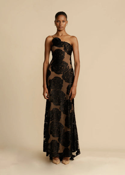 ANICA - GARDENIA DRESS