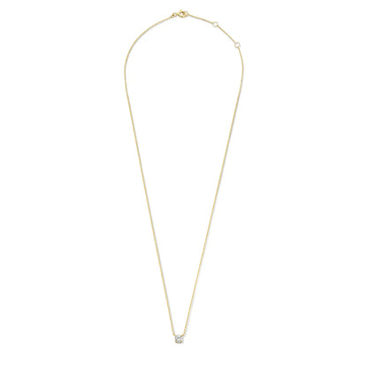Ysavienna | Moissanite Stone Necklace 14k Gold